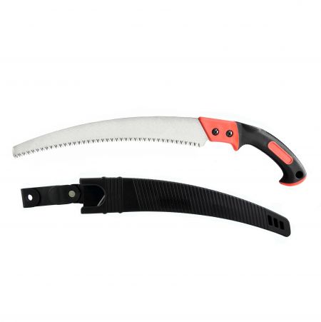 13inch Curved Pruning Saw with a Plastic Scabbard - Perfect pruning saw for trimming with sheath